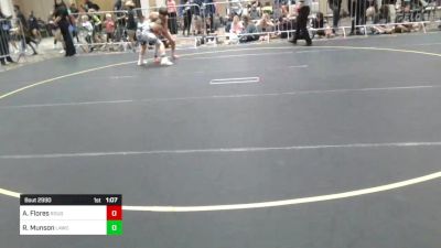 106 lbs Semifinal - Andrew Flores, Rough House WC vs Ryan Munson, Lawc