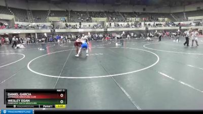 215 lbs Quarterfinal - Daniel Garcia, Jefferson Wrestling Club vs Wesley Egan, Parkview Youth Wrestling