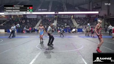 100 lbs Cons. Round 2 - Carson Slayman, OZ Trojan vs Gabriel Bautista, Garden City