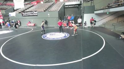 132 lbs Cons. Sub-rd Of 16 - Jordan Medrano, Delano Diablos Wrestling vs Reuben Hernandez, California Gladiators Wrestling Club