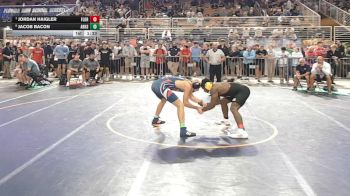 175 1A Quarterfinal - Jordan Haigler, Florida vs Jacob Bacon, Aubrey Rogers