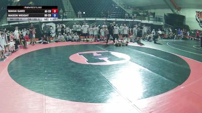 65 lbs Makai Garo, Alaska 12U Boys vs Mason Weight, Oregon 12U Boys