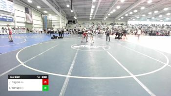 138 lbs Consi Of 32 #2 - Jackson Rogers, NA vs Toby Watson, NY