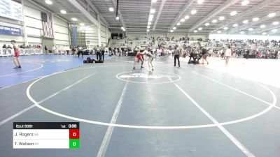 138 lbs Consi Of 32 #2 - Jackson Rogers, NA vs Toby Watson, NY