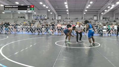 195 lbs Rr Rnd 1 - Jeremiah Heath, Nu Jeru Spartans - HSB vs Taye Bradshaw, All American Wrestling Club - HSB