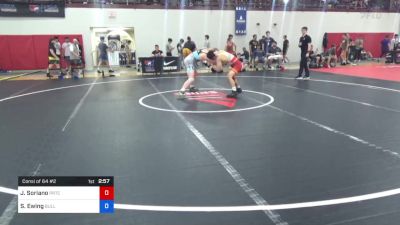 70 kg Consi Of 64 #2 - Justin Soriano, Prtc vs Sam Ewing, Bulls Wrestling Club