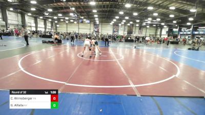 105 lbs Round Of 32 - Chase Wirnsberger, PA vs Griffyn Alfalla, NY