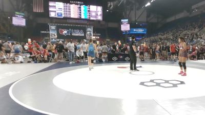 155 lbs Champ. Rd Of 16 - Romina Temengil, Texas vs Camilla Hathaway, Pennsylvania