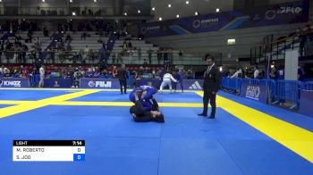MARCOS ROBERTO vs SEONGHYEON JOO 2024 European Jiu-Jitsu IBJJF Championship