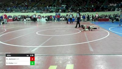 92 lbs Round Of 16 - Baylenn Jackson, Empire Bulldogs vs Sonny Hicks, CowTown Elite