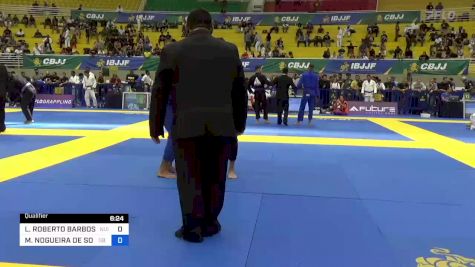 LUCAS ROBERTO BARBOSA NETO vs MATHEUS NOGUEIRA DE SOUSA 2023 Brasileiro Jiu-Jitsu IBJJF