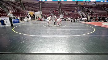 121 lbs Consy Rd I - Sam Eisele, Honesdale vs Jackson Rush, West Perry