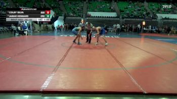 5A 132 lbs Quarterfinal - Colby Silva, Arab vs Jamar Kennard, Center Point HS
