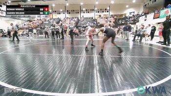 92 lbs Quarterfinal - Ronan Winkle, Raw Wrestling Club vs Zaiden Wilson, HURRICANE WRESTLING ACADEMY