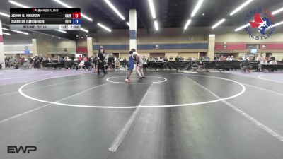 190 lbs Round Of 16 - John S. Helton, Carrollton Thunder Wrestling vs Darius Grignion, Future Champs Of Texas/Southside Wrestling Club