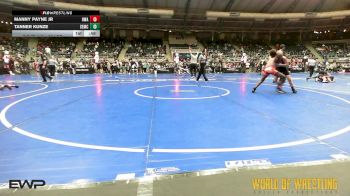 96 lbs Consi Of 16 #2 - Manny Payne Jr, HURRICANE WRESTLING ACADEMY vs Tanner Kunze, Salem Elite Mat Club