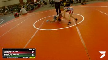 60 lbs Round 5 (6 Team) - Kevin Rodriguez, Ohio Gold vs Jordan Staton, Ares Red