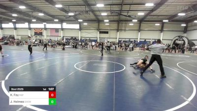 130 lbs Rr Rnd 3 - Kellan Fay, Mat Monsters vs Julian Holmes, Show Low