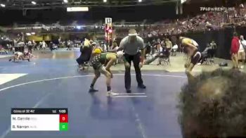 102 lbs Consi Of 32 #2 - Brody Narron, Jackson County Wrestling vs Mason Carrillo, Royal Regime