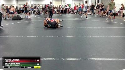 144 lbs Round 5 (6 Team) - Matty Lichter, Town WC vs Brayden Kindt, Moser`s Mat Monsters