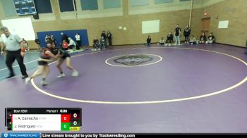 110lbs Cons. Round 4 - Ana Camacho, Mount Baker (Girls) vs Jara Rodriguez, Royal (Girls)