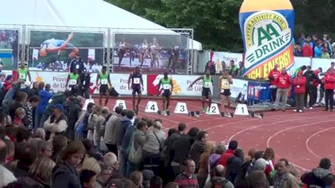 M 100 H02 (Fast) Liege Meeting 2011 - Meeting International d'athletisme de la Province de Liege