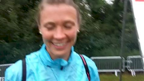 Katie Follett 3rd 1500 Liege Meeting 2011 - Meeting International d'athletisme de la Province de Liege