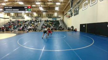 285 lbs Quarterfinal - Jeremiah Mendez, Dallas South Oak Cliff vs Aron Lian, Lewisville Marcus