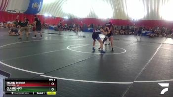 110 lbs Round 3 (6 Team) - Claire May, Team Gold vs Marin Rhode, Team Red