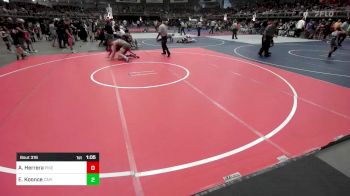 150 lbs Rr Rnd 2 - Alex Herrera, Pikes Peak Warriors vs Elias Koonce, Capital City Jr Wrestling