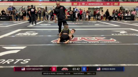 Cody Mehaffey vs Edrees Budri 2024 ADCC Austin Open