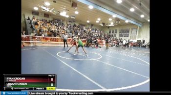 106 lbs Champ. Round 1 - Ryan Crogan, El Modena vs Logan Hansen, Royal