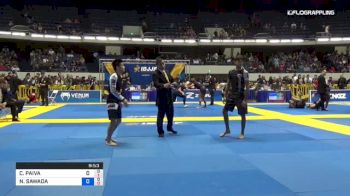 CICERO PAIVA vs NOBUHIRO SAWADA 2018 World IBJJF Jiu-Jitsu No-Gi Championship