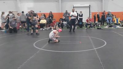 70 lbs Round 5 (6 Team) - Juliana Matteo, Lady Warriors United Maroon vs Clara Coombs, Backyard Barbies