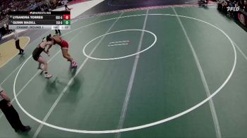 Champ. Round 1 - Quinn Madill, Elkhorn Girls Wrestling vs Lysandra Torres, South Sioux City Girls