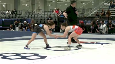 100 lbs Semis - Maisie Elliott, Mat Demon Wrestling Club vs Ella Thomas, Red Rose Wrestling Club