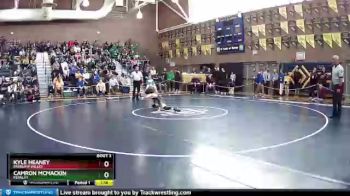 106 lbs Quarterfinal - Camron Mcmackin, Fernley vs Kyle Heaney, Pahrump Valley