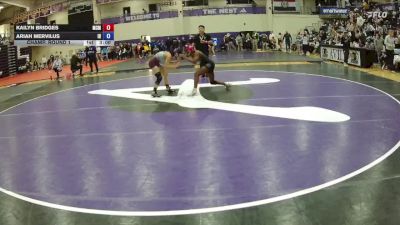 110 lbs Champ. Round 1 - Kailyn Bridges, McMurry vs Ariah Mervilus, Indian Hills