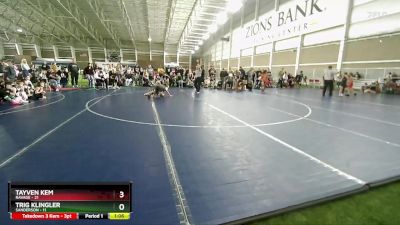 70 lbs Finals (8 Team) - Trig Klingler, Sanderson vs Tayven Kem, Ravage