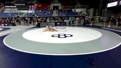 135 lbs Cons. Rd Of 32 - Addie Nelson, IA vs Kimber Alford, AL