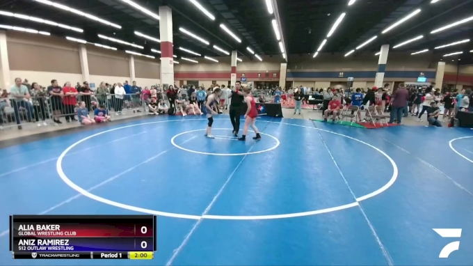 118 lbs Quarterfinal - Alia Baker, Global Wrestling Club vs Aniz ...