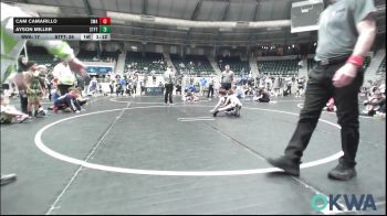 70 lbs Quarterfinal - Cam Camarillo, Shelton Wrestling Academy vs Ayson Miller, Standfast