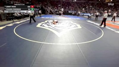 II-101 lbs Cons. Round 2 - Colden Friedman, Seaford vs Lenny Rosa, Corinth