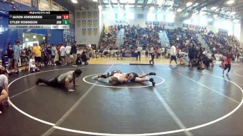 138 lbs Champ. Round 2 - Tripp Wilson, Caveman vs Zachary Berry, Palm Harbor University