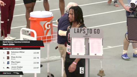 Men's 200m, Finals 16