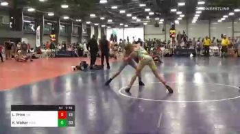 127 lbs Prelims - Liam Price, LAW vs Kaden Walker, Revival Gray
