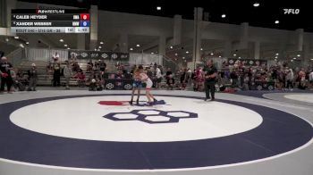 U15 GR - 38 lbs Cons. Round 5 - Caleb Heyder, Sanderson Wrestling Academy vs Xander Webber, Beast Mode Wrestling