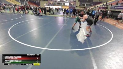 100 lbs Round 1 - Anthony Degani, Onalaska vs Kenneth Porter, Methods Wrestling