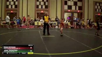67 lbs Round 3 (6 Team) - John Tarantino, Elite Wrestling Red vs Evan McMann, Smittys Barn Hardrockers