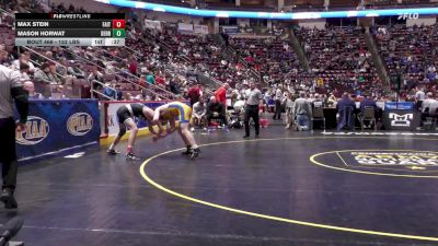 152 lbs 3rd Place - Max Stein, Faith Christian vs Mason Horwat, Derry